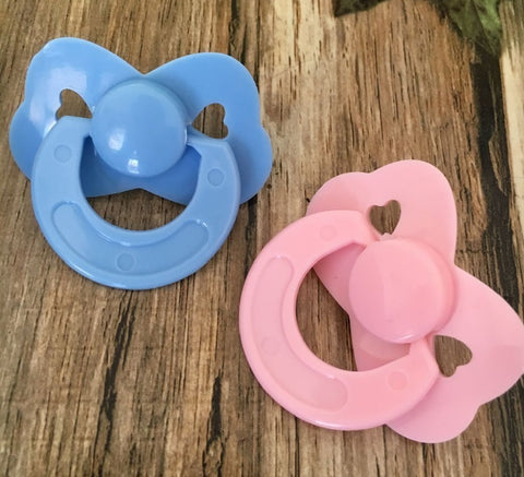 Dolls Accessories  Tiny Pacifier Dummy For Reborn Baby Dolls Pink Blue Color Not Magnet Babies Pacifier