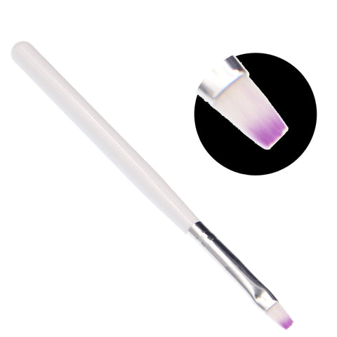 1PC Nail Art Brush Builder UV Gel Drawing Painting Brush Pen For Manicure DIY Tool Ggradient Purple Color