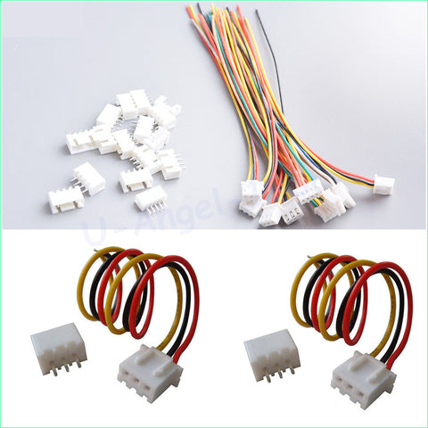 10 pair/lot 150mm RC lipo battery balance charger connector Imax b6 plug 2s1p Hot Selling