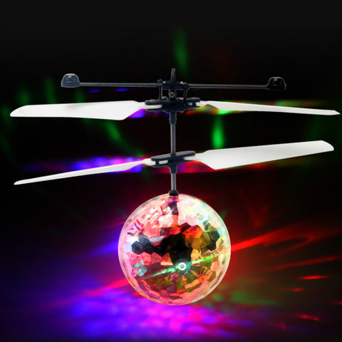 2016 New Arrival Children's Camouflage ball Fly Toys Induction Aircraft Toy Children Gift RC Helicopter Flying Best Kids Gifts