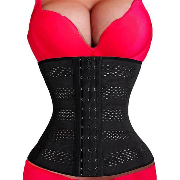 Hot New Women Body Shaper Latex Waist Cincher Tummy Girdle Corset Shapewear Slimming Underbust Control Belt Waist Trainer