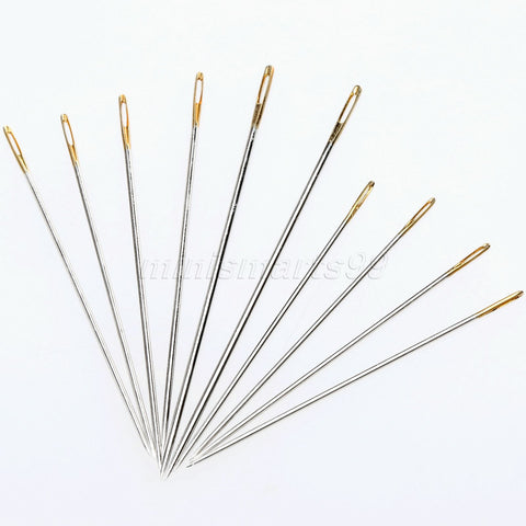 10X Needles Leather Craft Tools Canvas Hand Working Sewing Stitching Pins Leathercraft Handmade Repair Home Art DIY Tools