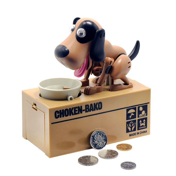 1 Piece Robotic Dog Banco Canino Money Box Money Bank Automatic Stole Coin Piggy Bank Money Saving Box Moneybox Gifts for kid