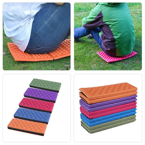 Foldable Folding Outdoor Camping Mat Seat Foam XPE Cushion Portable Waterproof Chair Picnic Mat Pad 5 Colors free shipping