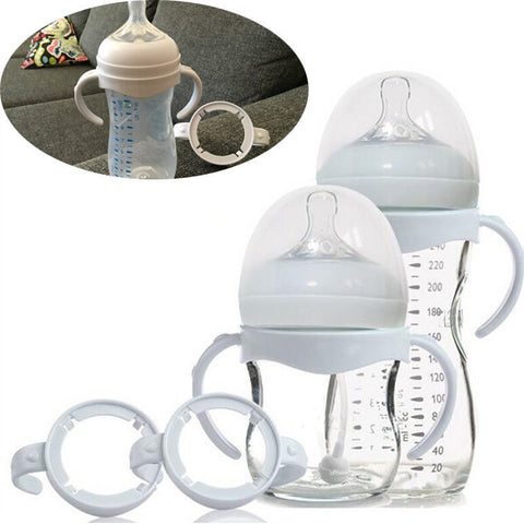 Bottle Grip Handle for Avent Natural Wide Mouth PP Glass Feeding Baby Bottle Accessories 1pc free shipping