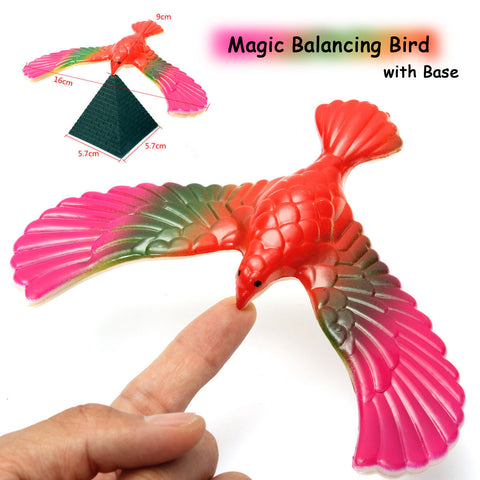 Free shipping Balance Eagle Bird Toy Magic Maintain Balance Home Office Fun Learning Gag Toy for Kid Gift High Quality