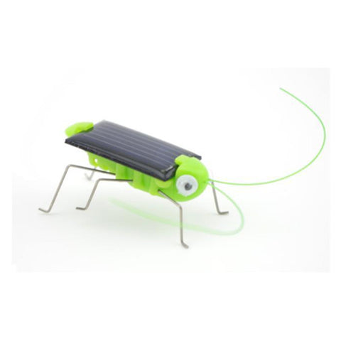 Funny!! New Arrival Grasshopper Model Solar Toy Children Outside Toy Kids Educational Toy Gifts