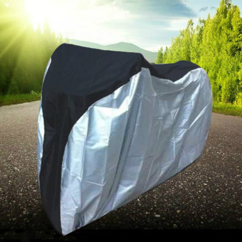 New Bike Rain Dust Cover Waterproof Outdoor Scooter Protector Gray For Bike Bicycle Utility Cycling  Outdoor Bicycle Protector