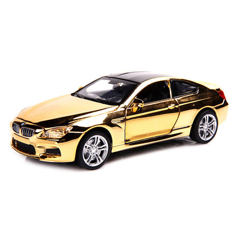M6 Shining Cover 1:32 Diecast Alloy Metal Car Vehicles Model Christmas Birthday Gift for Children Boy Collection Toy