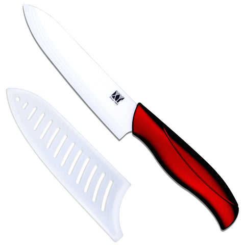 6 inch chef ceramic knife sharp kitchen knife fine quality red handle white blade ceramic cooking knife best kitchen accessories