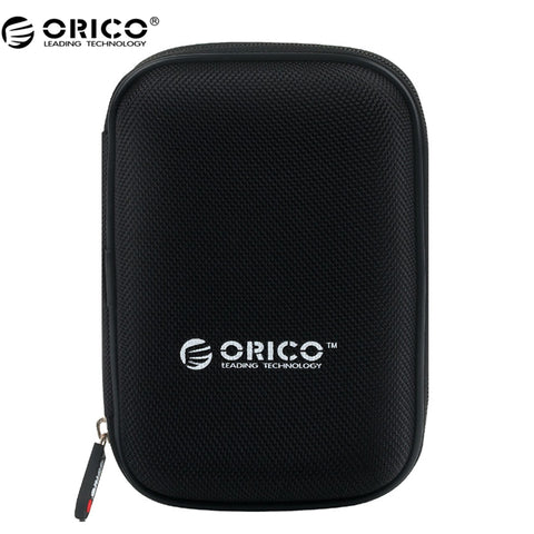 ORICO PHD-25 2.5 inch Portable External Hard Drive Protection Bag Dual Buffer Layer HDD Protector Case- Black