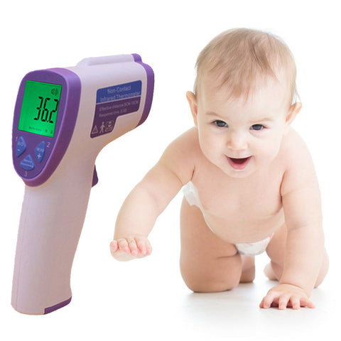 Muti-function Adult Kid Forehead Thermometer Auto lcd Display Non Contact Body Water Electronic Infrared Fever Digital Baby Care