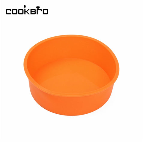 Silicone Round Cake Mold Cupcake Pastry Shaper Cake Bread Mould Home Kitchen Bakery Baking Pan DIY Kitchen Tools Bakeware
