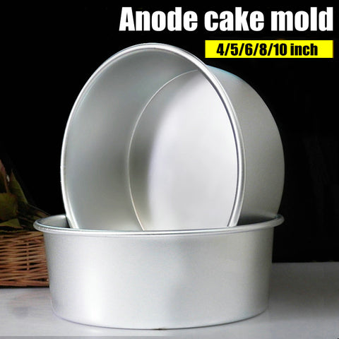 Aluminum Alloy Round 4/5/6/7/8/9/10 Inch Cake Mold Cake Tool Baking Tool Baking Mould Pan Bakeware Tool