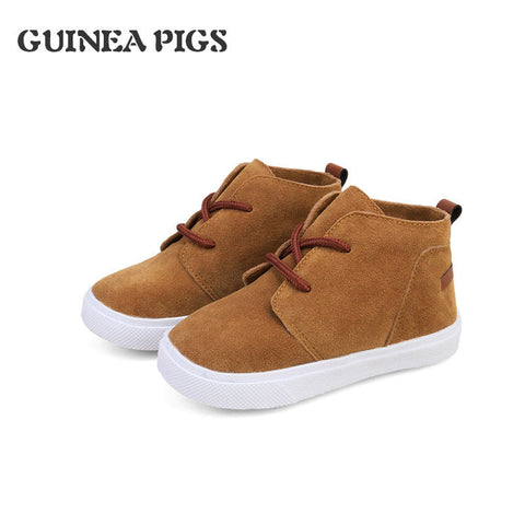 Children's Shoes New Suede Boys And Girls Recreational Shoe Fashion Popular Leisure Short Boots  Kids Shoes