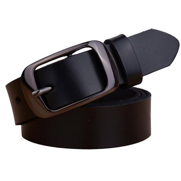 Factory Direct Quality Assurance Best Price New Fashion Cowskin Leather Women Belt Brief  Women Strap Designer Casual Belt