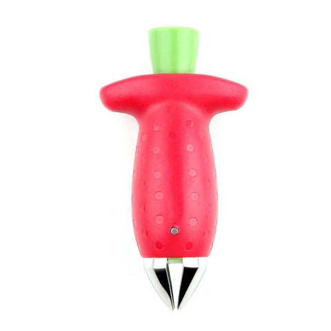 Kitchen Gadgets Novelty Strawberry Huller Top Leaf Remover Fruit Vegetable Tools Easy To Use & High Duty Material