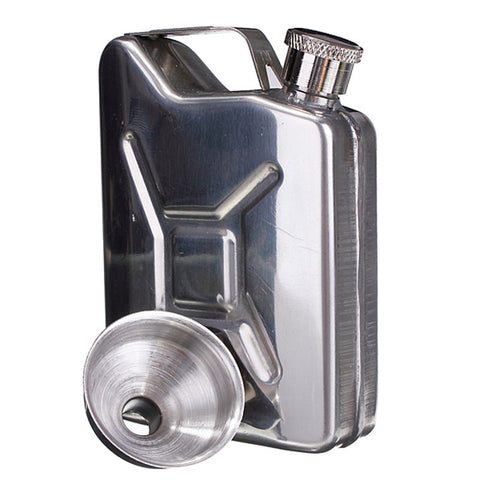 Hot 5oz Stainless Steel Funnel Liquor Funnel Wedding Party Bar Drink Bottle Hip Flask Liquor Whisky Bottle Drinkware Alcohol Cap