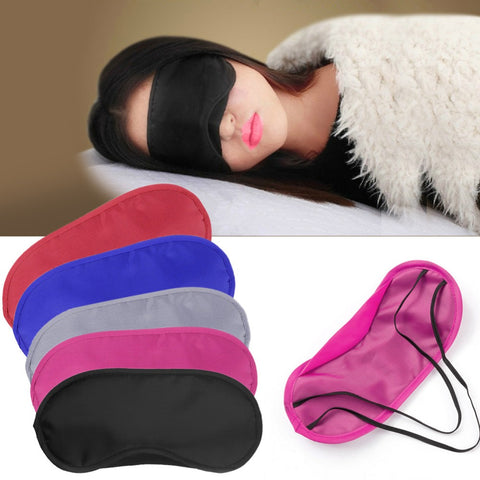 Travel Sleep Rest Sleeping Aid Mask Eye Shade Cover Comfort Blindfold Shield