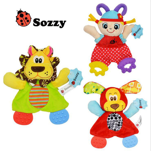 animal placarders towel new arrival animal placarders towel response paper teethers function handkerchief WJ209-WJ211