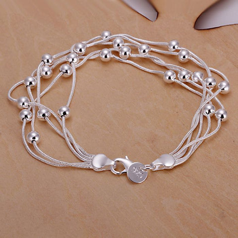 925 jewelry silver plated  jewelry bracelet fine fashion bracelet top quality wholesale and retail SMTH234