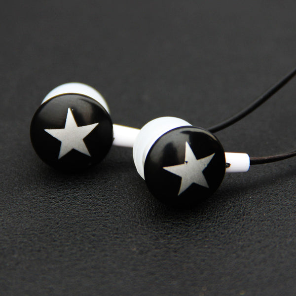 MOONBIFFY Newest 3.5mm In-Ear Stereo Earphones Earbuds Headset For PC For Mobile Phone  Samsung Galaxy S6 i9800 S6