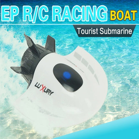 HOT New RC Mini Tourist Submarine Remote Radio Control Electric Boat Create High Speed Racing Toys 27MHz Professional RC Ship
