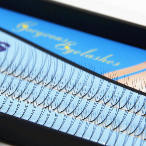 Navina 8mm/10mm/12mm Natural Soft False Eyelash Extension 3D lashes W lash Deluxe Lashes VOLUME Fake Eyelashes