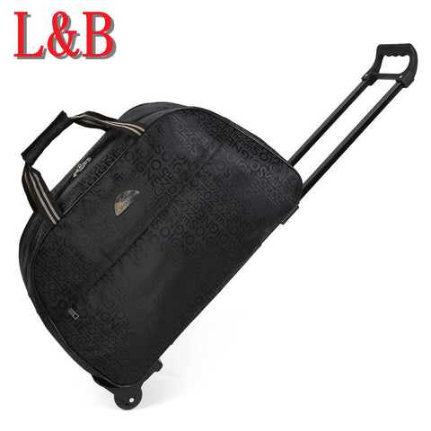 2016 New Wheel Luggage Metal Trolley Bag Women Travel Bags Hand Trolley Unisex Bag Large Capacity Travel Bags Suitcase Sac Board