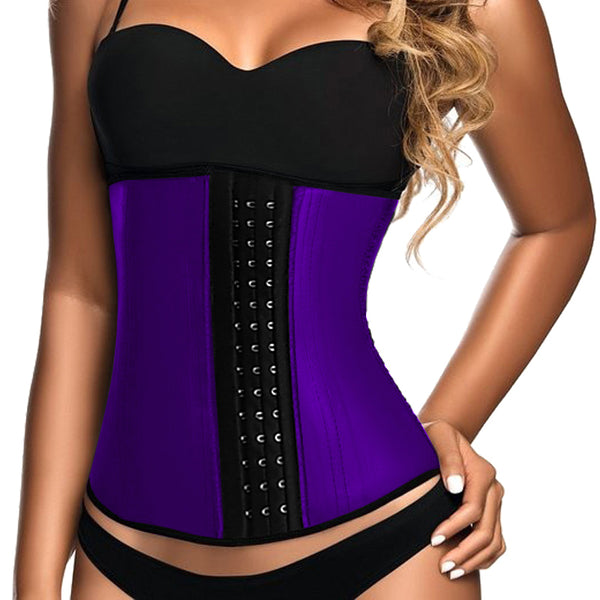 9pcs Steel Bone Waist Shaper Corset Waist Trainer Latex Shapewear Corset Women Waist Cincher Slimming Belt Hot Body Shaper Belt