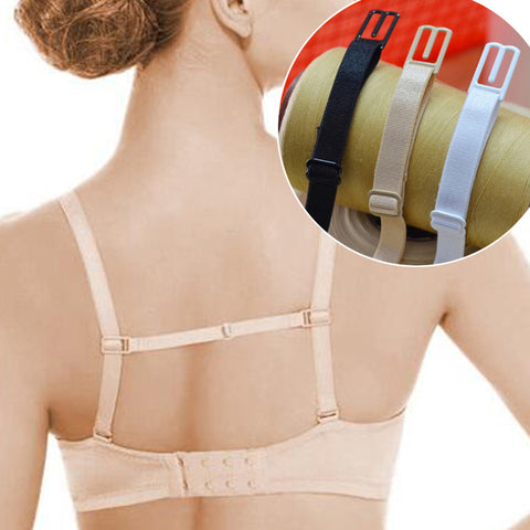 5pcsSports Underwear Non-slip Buckle Extender For Bra Strap High Elastic Bra Strap With Non-slip Fasteners For Bra Accessories