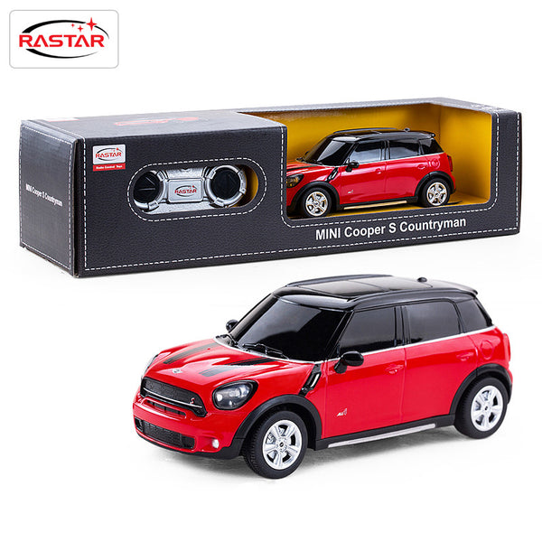 Girls Remote Control Car Rastar Electric RC Car 1:24 Radio Controlled Toys Boys Gifts Kids Toys Mini Cooper S Countryman 71700
