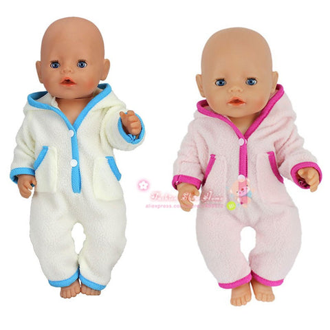 2color choose New arrival jumpsuits clothes Wear fit 43cm Baby Born zapf,  Children best  Birthday Gift
