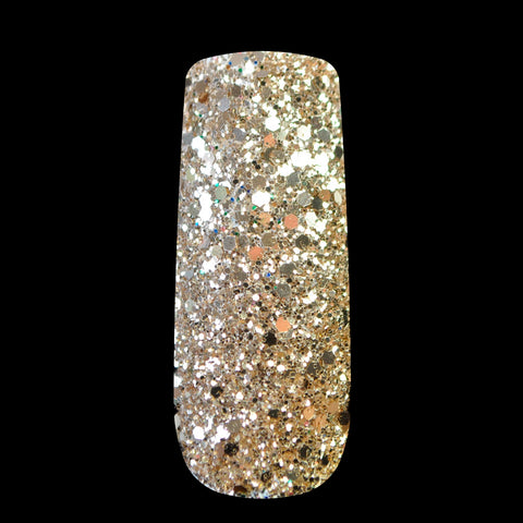 Nail Art Glitter Powder Tyrant Gold Hexagonal Sequins Powder Dust Mix Size Nail Glitter Powder Flash Acrylic Manicure Nail 265