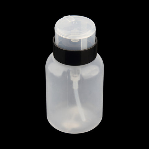 Top Quality Empty Pump Dispenser Liquid UV Gel Polish Nail Art Clean Remover Bottle 200ml