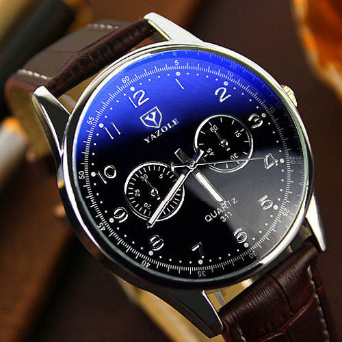 YAZOLE Hodinky 2017 Mens Watches Top Brand Luxury Famous Quartz Watch Men Clock Male Wrist Watch Quartz-watch Relogio Masculino