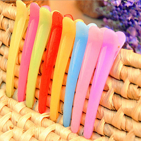 10Pcs Professional Hair Clips Plastic Hair Cutting Clips Hair Styling Tools Salon Hairclips Hairpins Barrette Hairdressing Tools