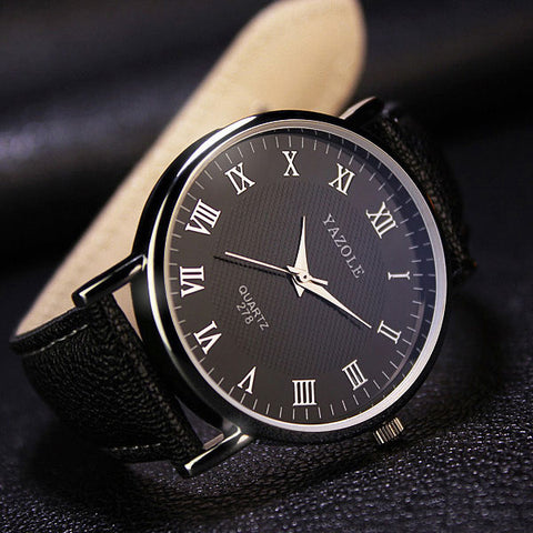 YAZOLE 2017 Mens Watches Top Brand Luxury Famous Quartz Watch Men Clock Male Wrist Watch For Men Quartz-watch Relogio Masculino