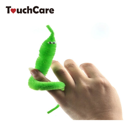 2015 Magicians Toy Baralho Mr.fuzzy Magical Worm Magic Trick Twisty Plush Wiggle Stuffed Animals Street Toy For Kids Gift 21cm