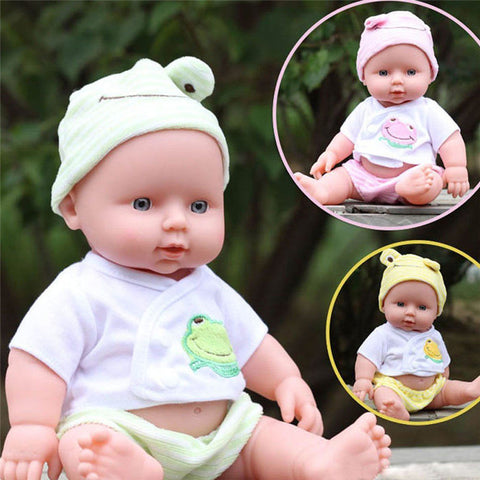 12inches Reborn Baby Doll Soft Vinyl Silicone Lifelike Newborn Baby for Girl Gift Baby Girls Toys