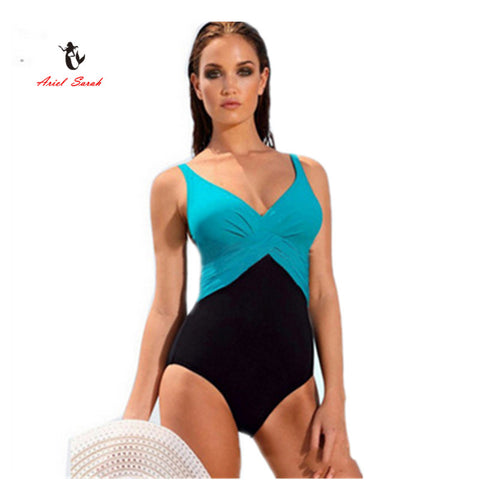 2017 One Piece Swimsuit Brazilian Bikini Set Sexy Tankini Set Beachwear Plus Size Swimwear Women Black Bathing Suit XXXXL BJ239