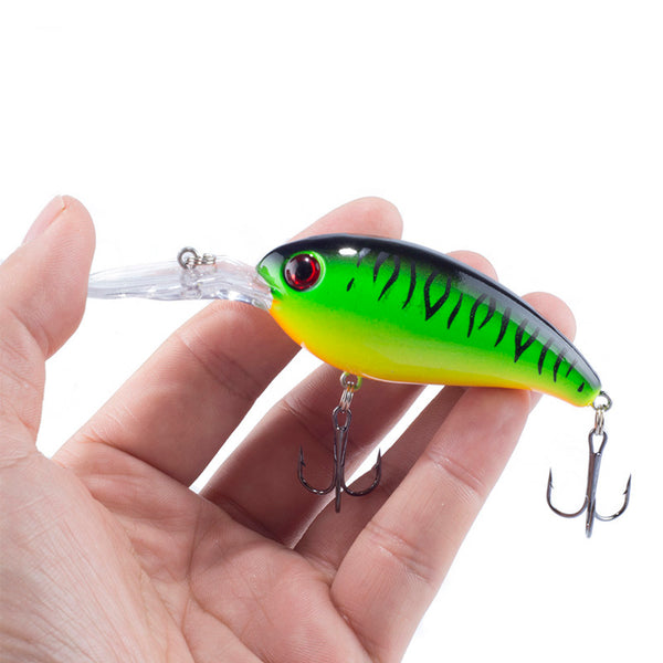 Mr. Fish 1PCS Brand Big Wobblers Fishing lures sea trolling minnow artificial bait carp peche crankbait pesca jerkbait