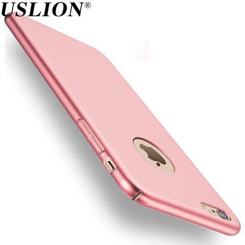 360 Degree Luxury Matte Hard Plastic Cases For iPhone 7 6 6s Plus PC Cover Back Phone Case Shell Capa Coque For iPhone7 Plus