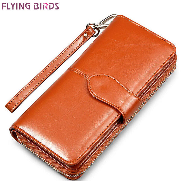 FLYING BIRDS wallet for women wallets brands purse dollar price 2016 new designer purses card holder coin bag female LS4917fb