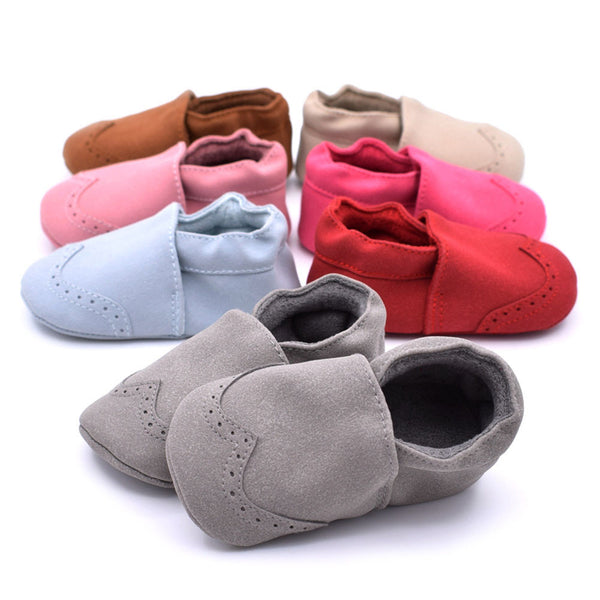 Baby Shoes Nubuck Baby Moccasins Newborn Shoes Soft Infants Crib Shoes Sneakers First Walker