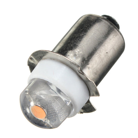 Newest P13.5S PR2 0.5W LED For Focus Flashlight Replacement Bulb Torches Work Light Lamp 60-100Lumen Pure Warm White DC3V 6V