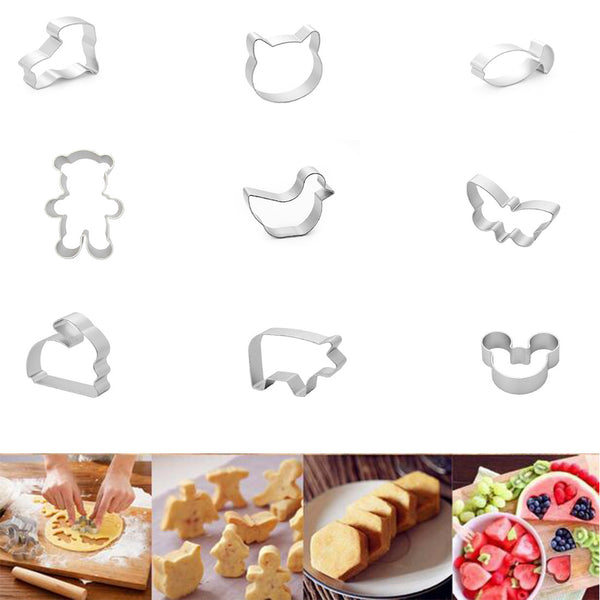 1Pcs/set Specialized Metal Cake Cookie Bakeware Mould Fondant Cookie Cutters Biscuit Mold Kitchen Diy Triangle
