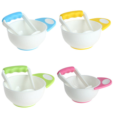 Manual Freshfood Infant Baby Food Supplement DIY Food Grinding Bowl Dismembyator Baby Food Mills
