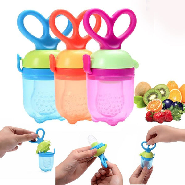 1Pcs Baby Pacifier Fresh Food Milk Nibbler Feeder Kids Nipple Feeding Safe Baby Supplies Nipple Teat Pacifier Bottles