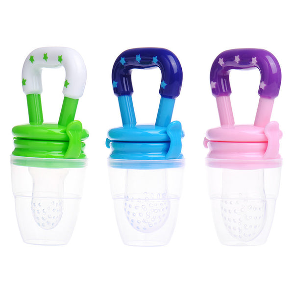 New Infant Newborn Baby Pacifier Fresh Food Milk Nipples Safe Baby Feeding Supplies Nipple Teat Pacifier Bottles